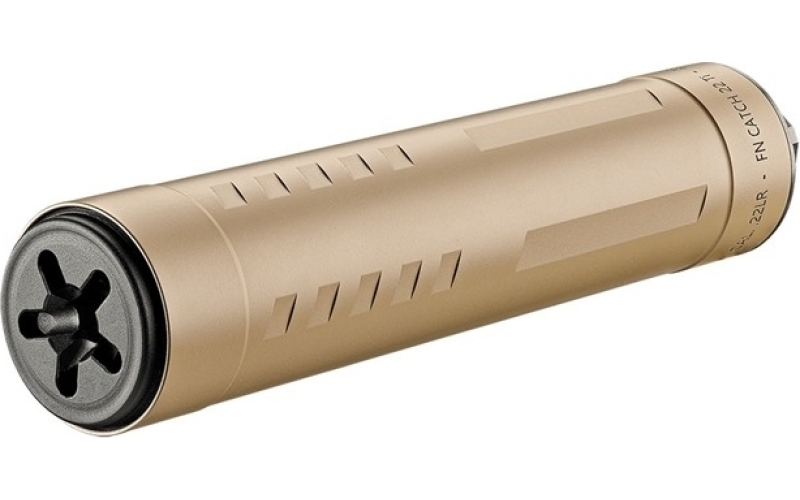FN America Catch22 ti 22 long rifle suppressor fde